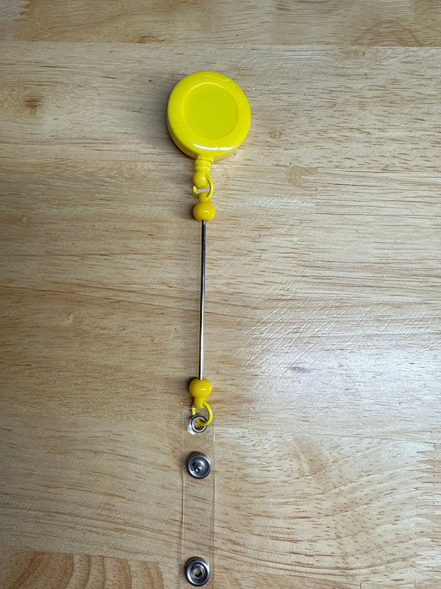 Badge Reels with Extended Beadable Bar