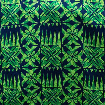 Traditional Tapa Design Cotton Light Barkcloth Fabric | Islands Fabric