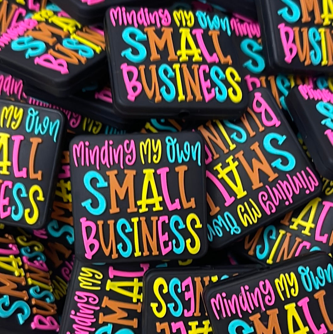 Minding My Own Small Business Silicone Focal - RD Creations Exclusive