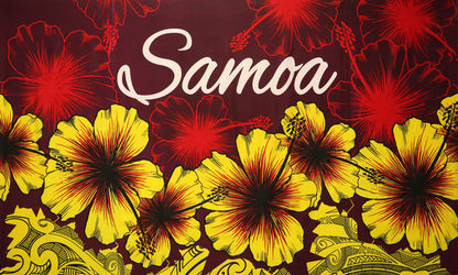 Hibiscus Samoa Sarong | Islands Fabric