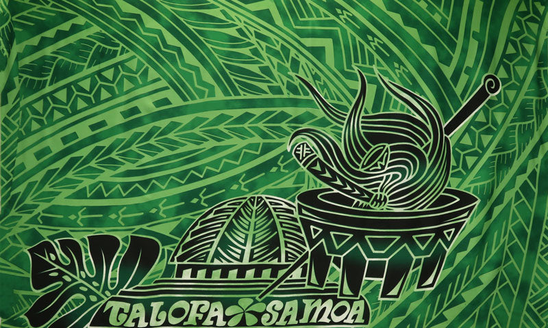 Talofa Samoa Kava Bowl Sarong