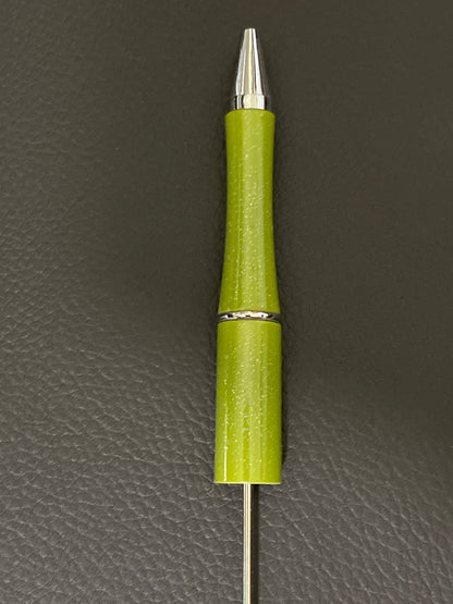 Plastic Beadable Pen Solid Colors