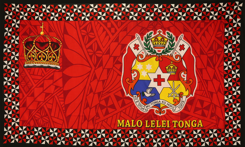 Malo Lelei Tonga Crown Sarong
