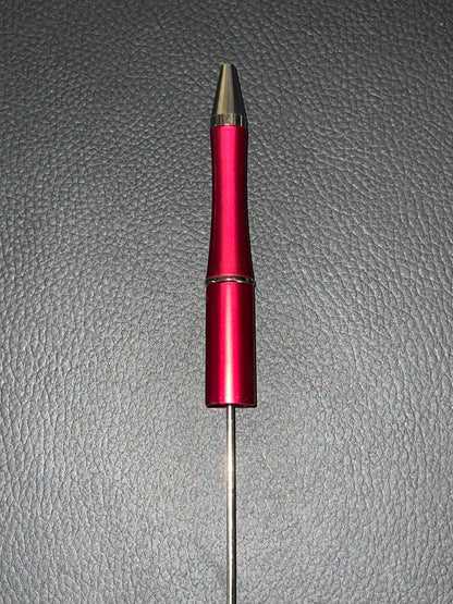 Plastic Beadable Pen Solid Colors