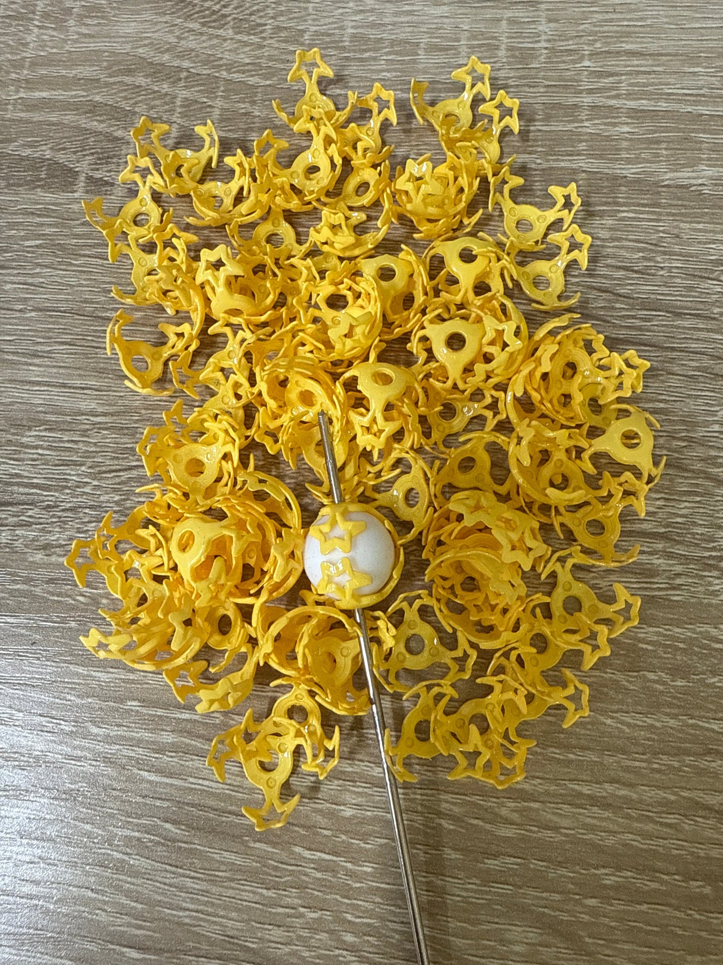 Plastic Star Encasement - 15mm - 10 pack