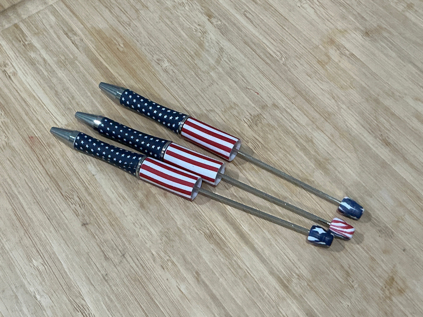 Plastic Beadable Pen Solid Colors