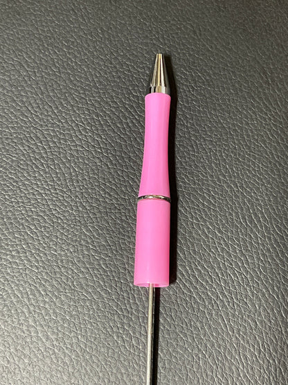 Plastic Beadable Pen Solid Colors