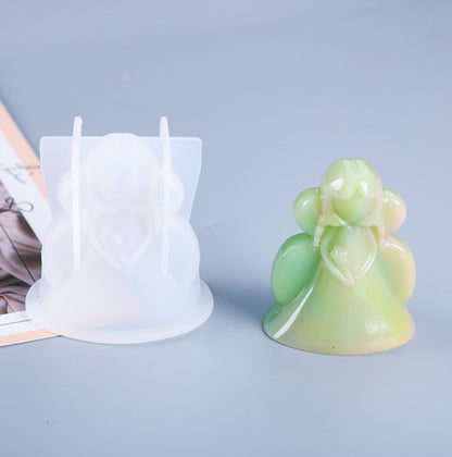 Mold - Angel 3D Silicone Mold B11