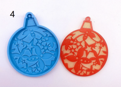 Mold - Christmas Ornament Silicone Mold