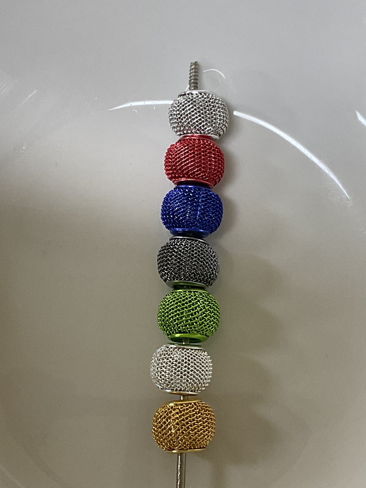 Metal Decorative Spacers Bead - 12mm - 10 pack