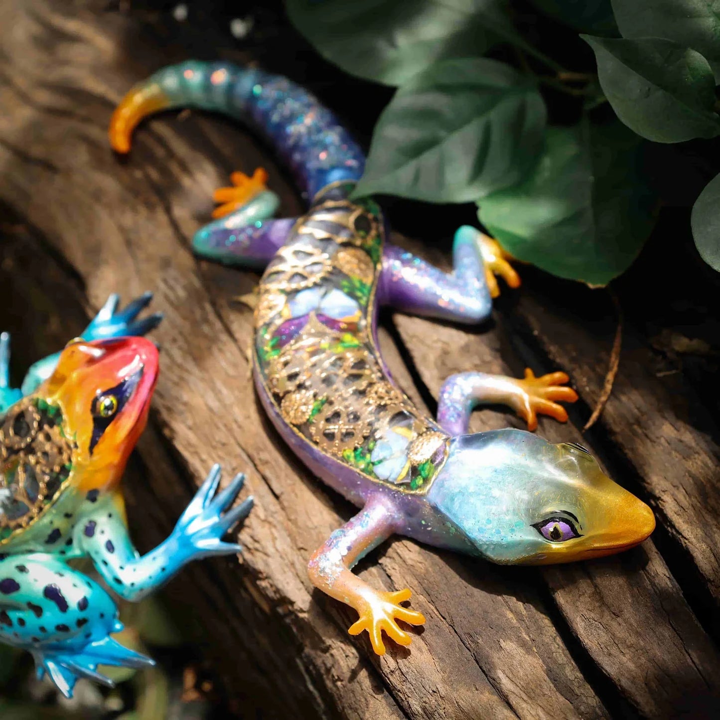 Let's Resin Silicone Mold - Frog & Lizard