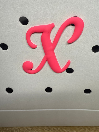 RDBOGGLETS -  Decorative Alphabet Lettering Accessories Compatible with Bogg Bags- Personalize your Tote Bag with Alphabet Letters