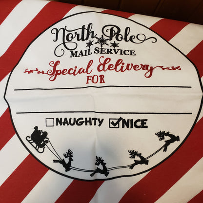 TaTN Christmas - Personalized Santa Sack - Santa Bag - Gift Bag