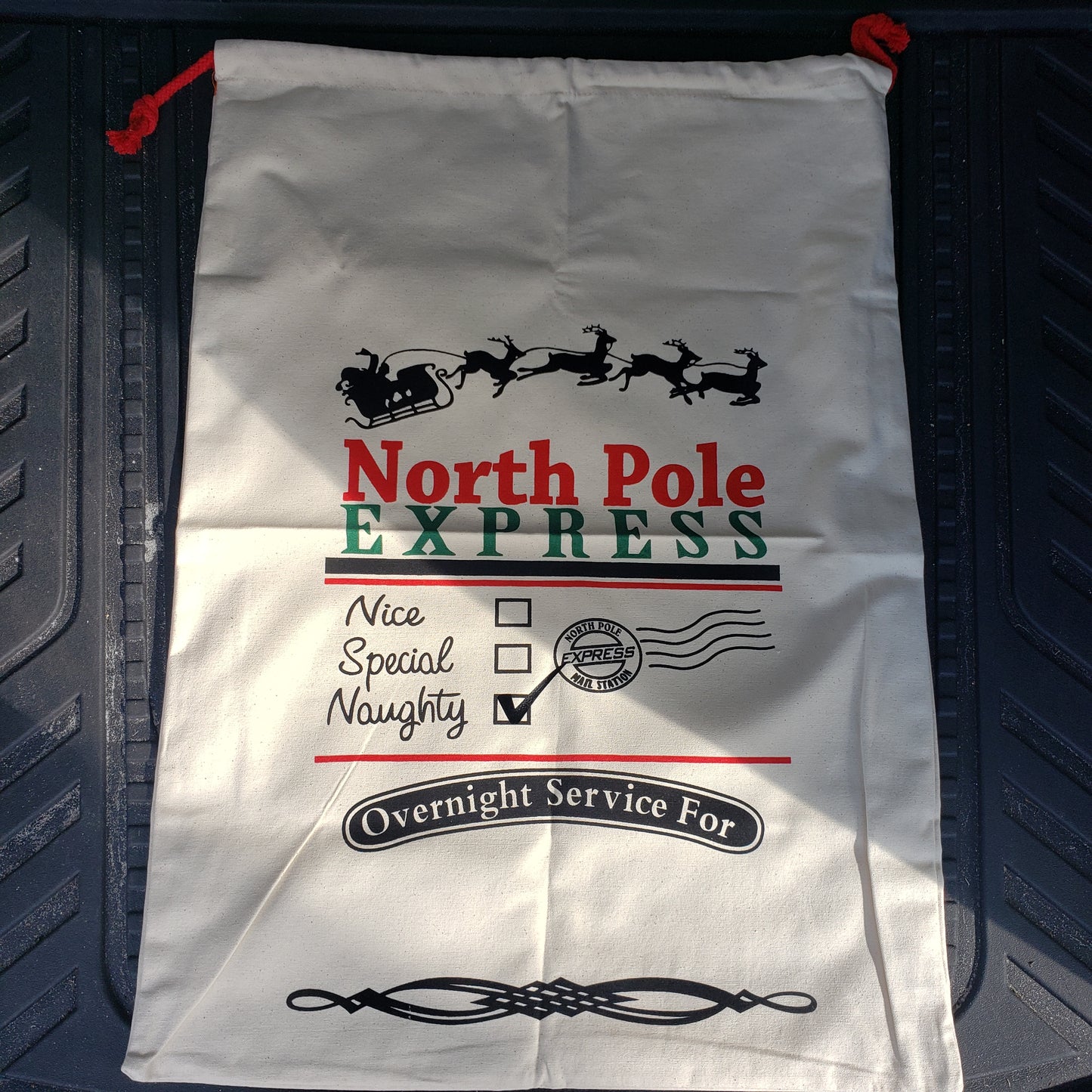 TaTN Christmas - Personalized Santa Sack - Santa Bag - Gift Bag