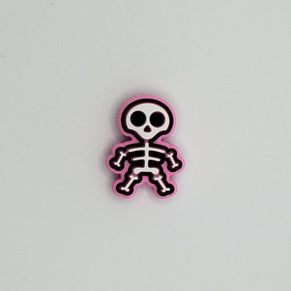 Halloween - Skeleton Pink Silicone - 5 Count