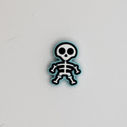 Halloween - Skeleton Aqua Silicone Focal 15050