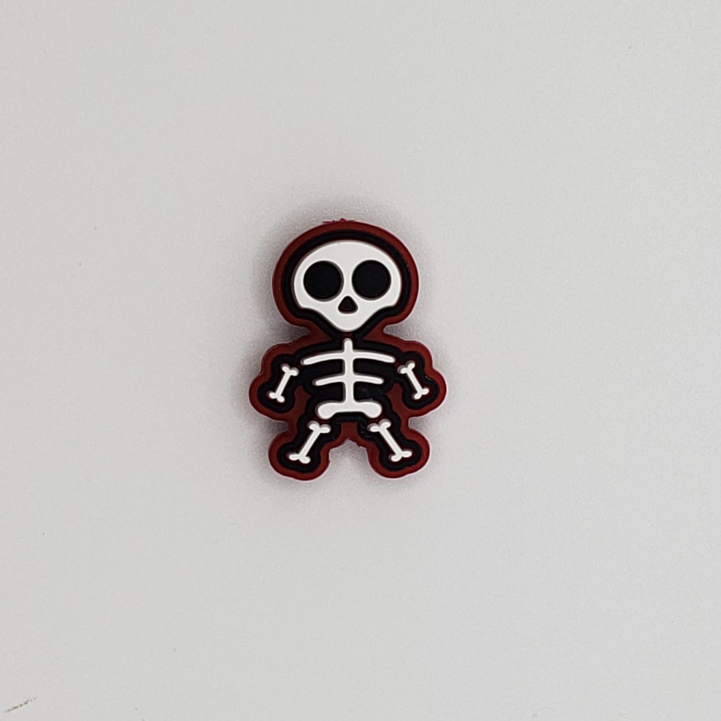 Halloween - Skeleton Red Silicone Focal 15048