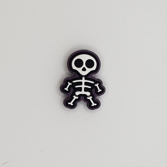 Halloween - Skeleton Eggplant Silicone Focal 15050