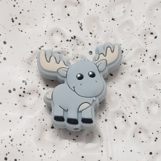 0170 - Animal - Moose Silicone Focal Gray