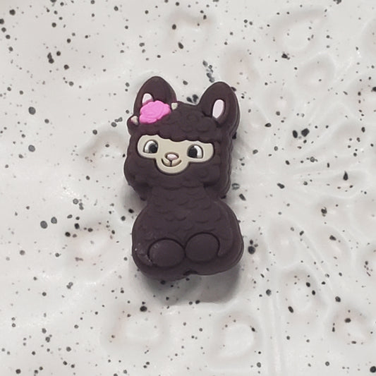 0167 - Animal - Lamb Chocolate Silicone Focal