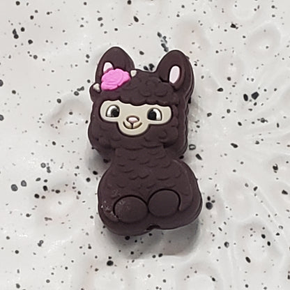0167 - Animal - Lamb Chocolate Silicone Focal