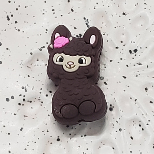 0167 - Animal - Lamb Chocolate Silicone Focal