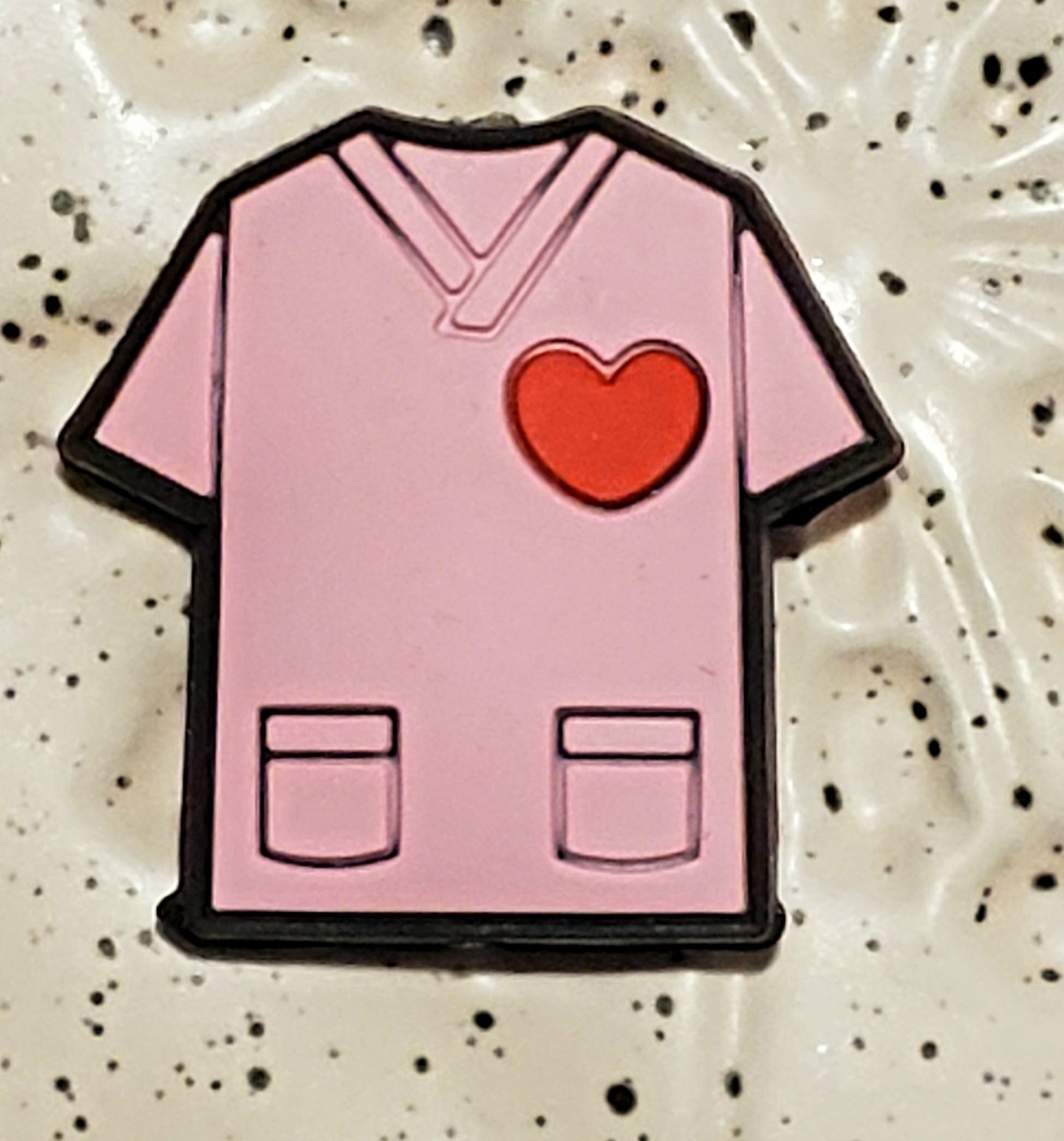 Medical - Scrub Pink Silicone Focal 0269