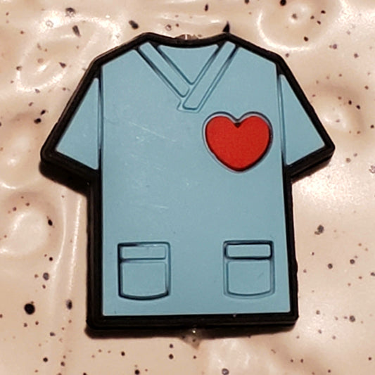 Medical - Scrub Blue Silicone Focal 0268