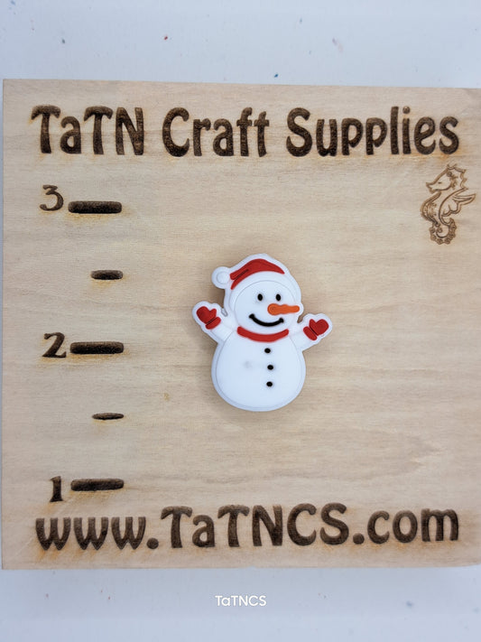 Christmas - Snowman Silicone Focal 51
