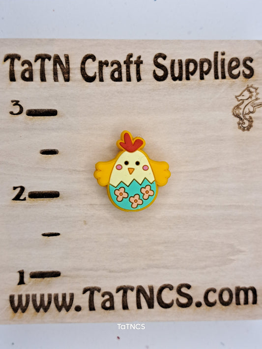 Easter - Yellow Chick Silicone Focal