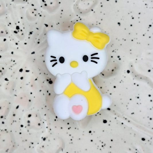 VIPCartoonAnimeHelloKitty Yellow Silicone Focal 0497