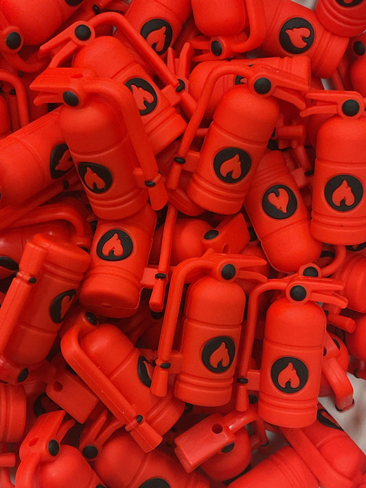 Fire Extinguisher 3D Silicone Focal