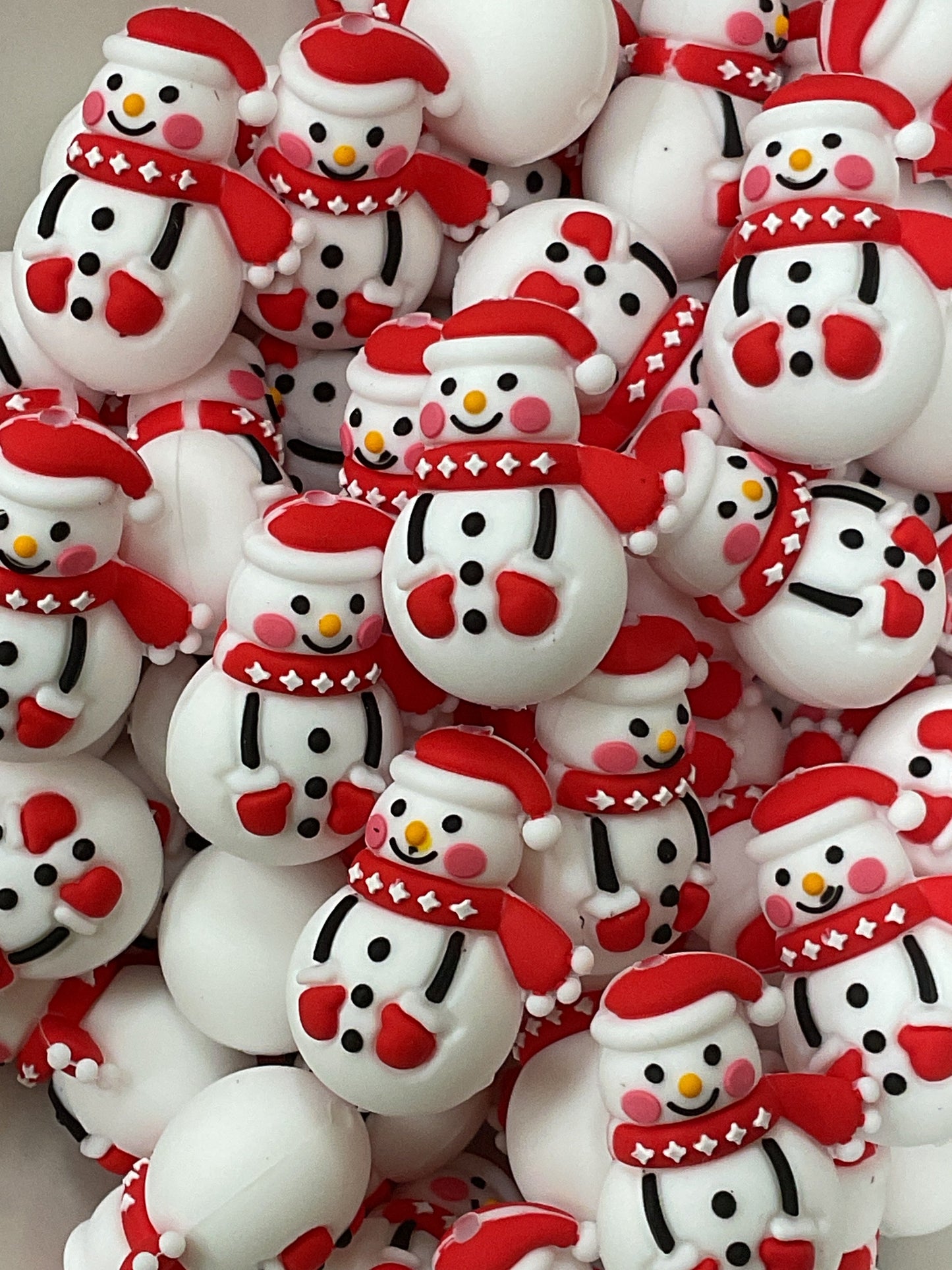 Snowman 3D Silicone Focal