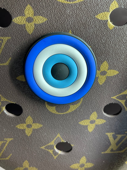 RDBogg Round Evil Eye Bag Charm - PVC