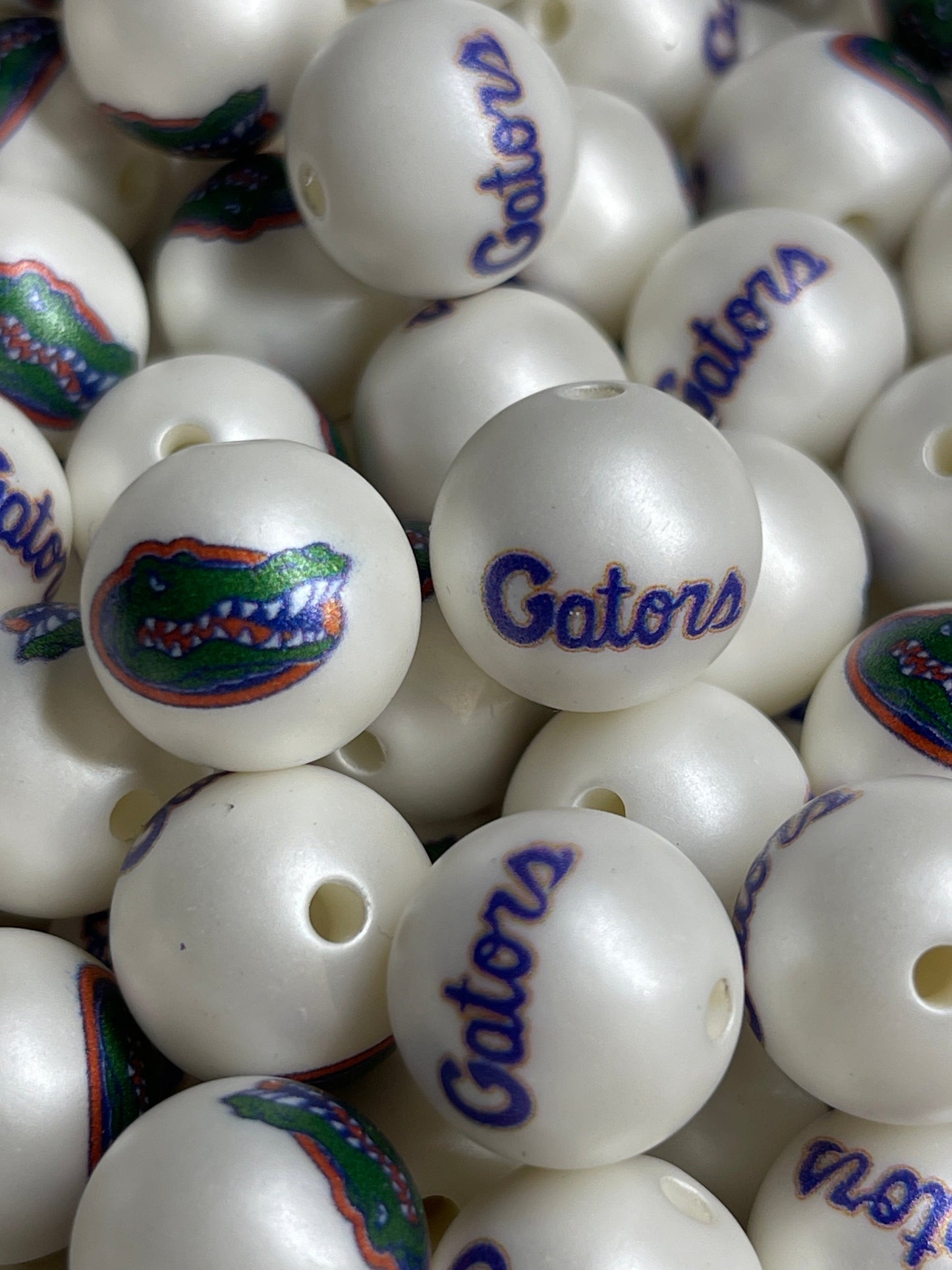 Acrylic Team  Double Sided Bead - 16mm - RD Creations Exclusive