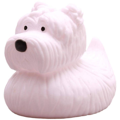 Rubber Duck - Dog - Westie / West Highland White Terrier