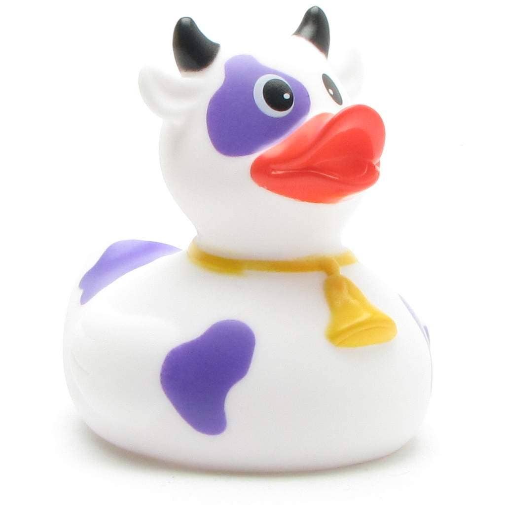 Purple Cow Rubber Duck - Rubber Duck