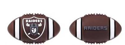 0110 - Football - 3D Football Raiders Silicone Focal