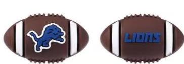 0105 - Football - 3D Football Lions Silicone Focal