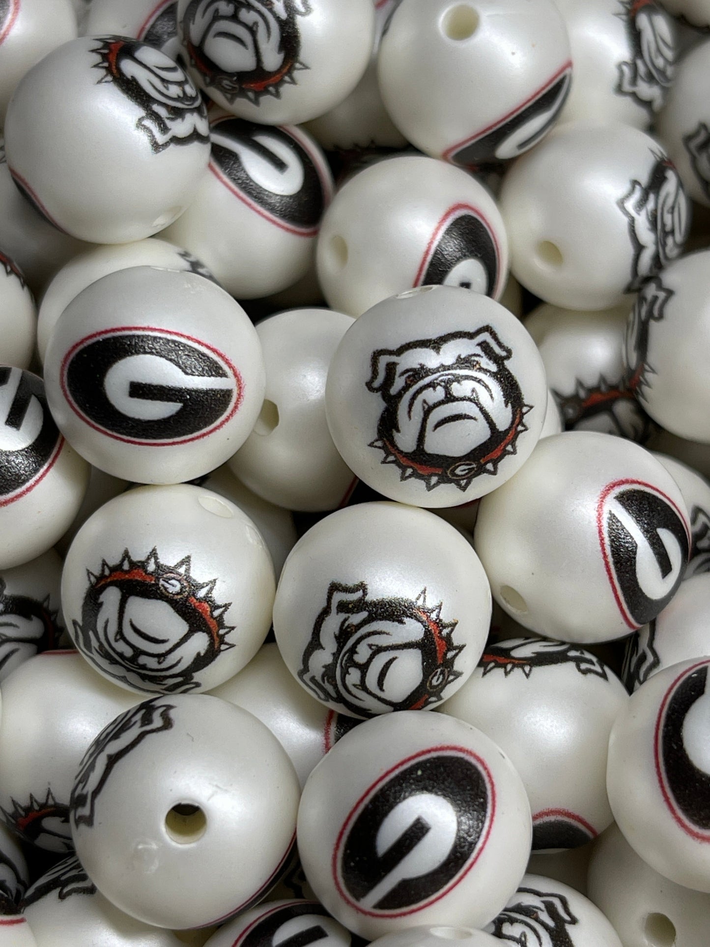 Acrylic Team  Double Sided Bead - 16mm - RD Creations Exclusive