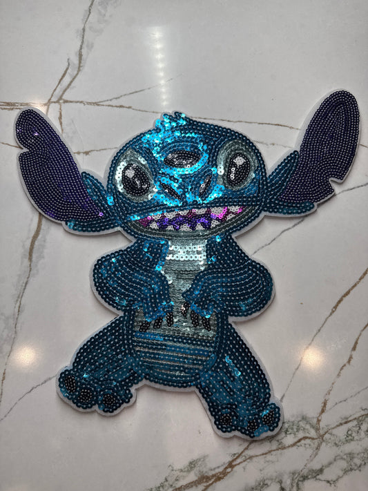 RDStitch Standing Sequin Iron On Patch Large