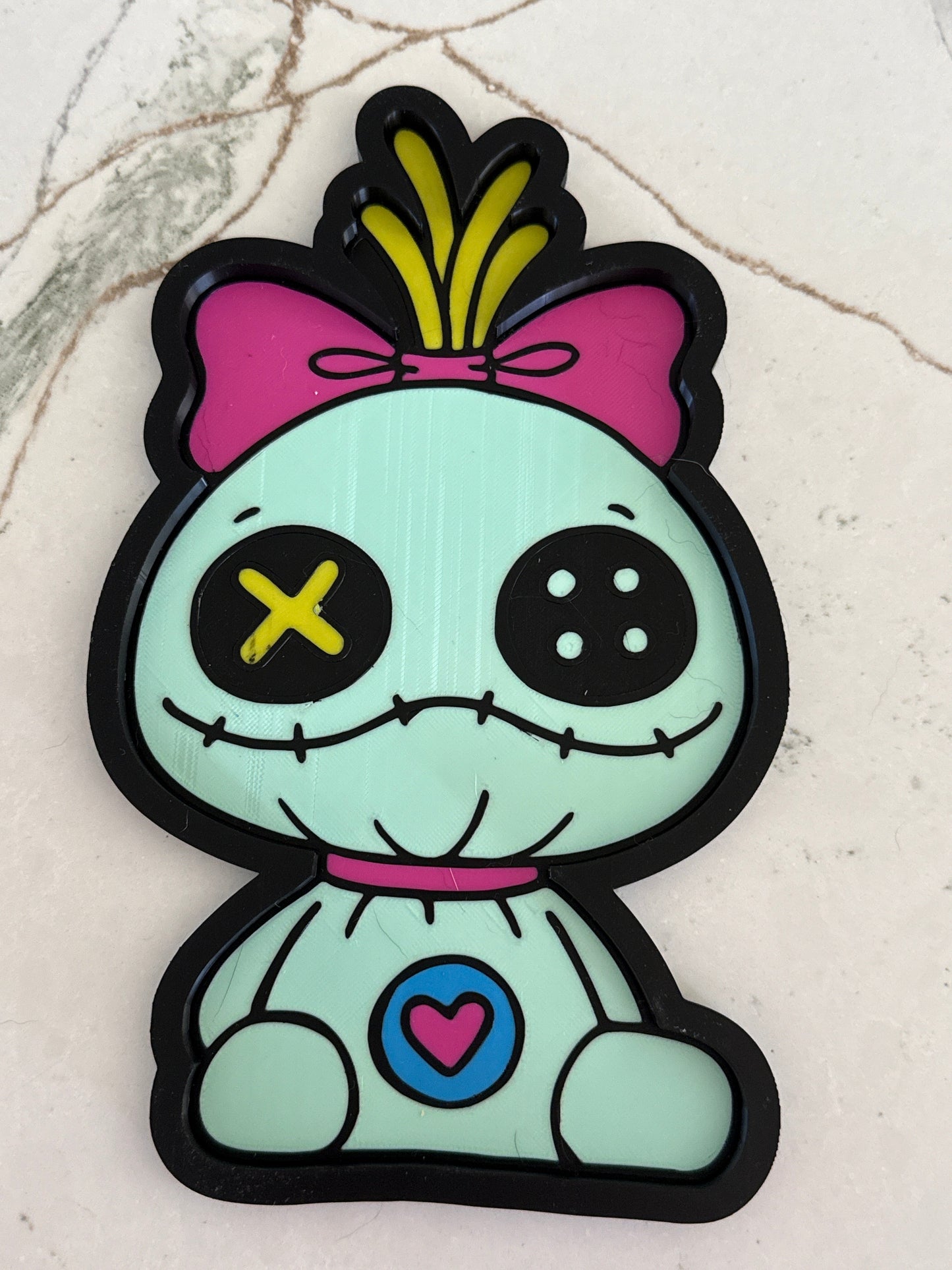 RDScrump Oops (color) 9x6 Bead or Catch All Tray-custom designs available (email us)