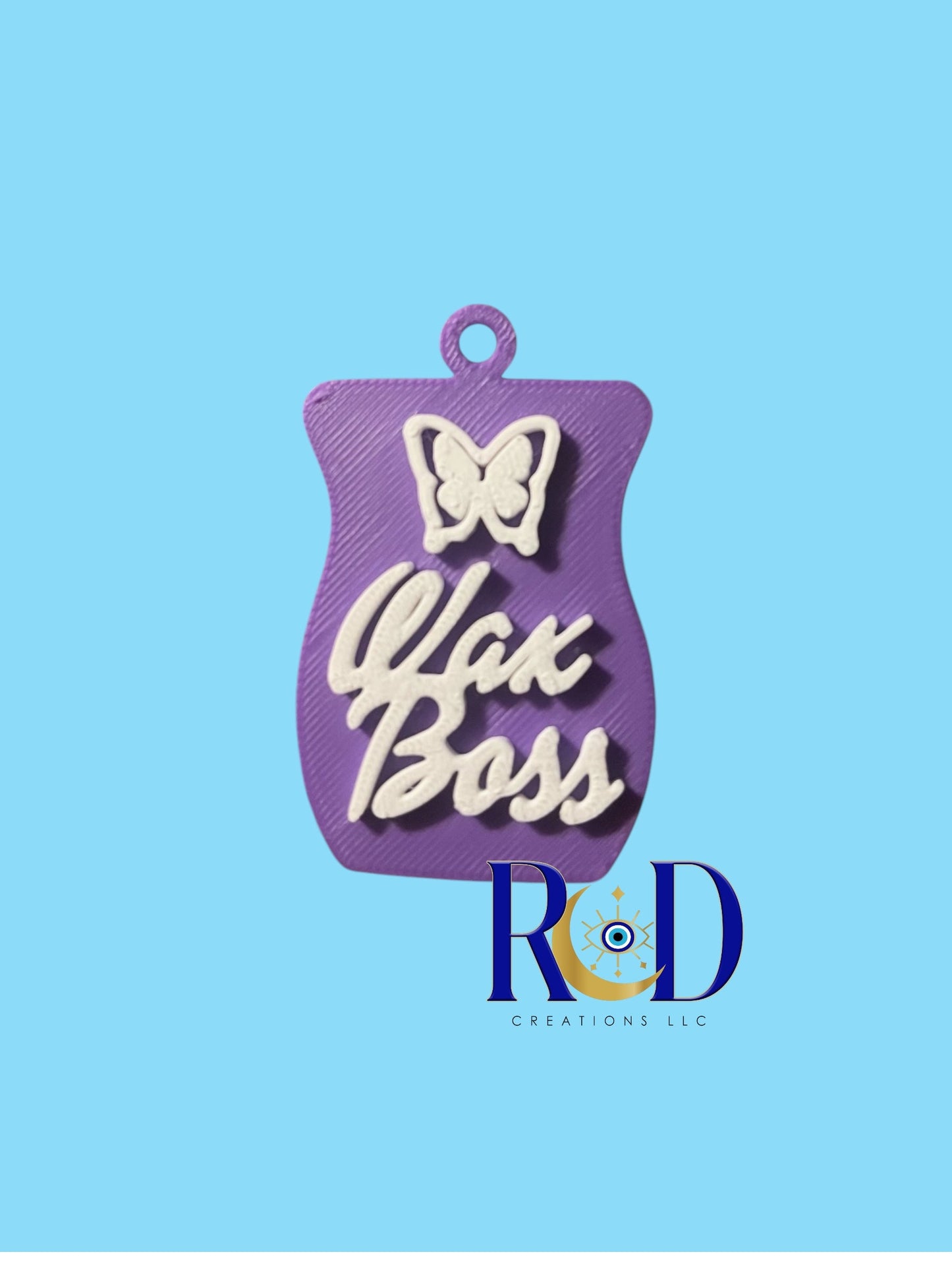 RDScentsy Wax Boss Ready to Ship NFC Weblink Keychain -3D Printed Social Media Scan Tag for Content Creators and Businesses