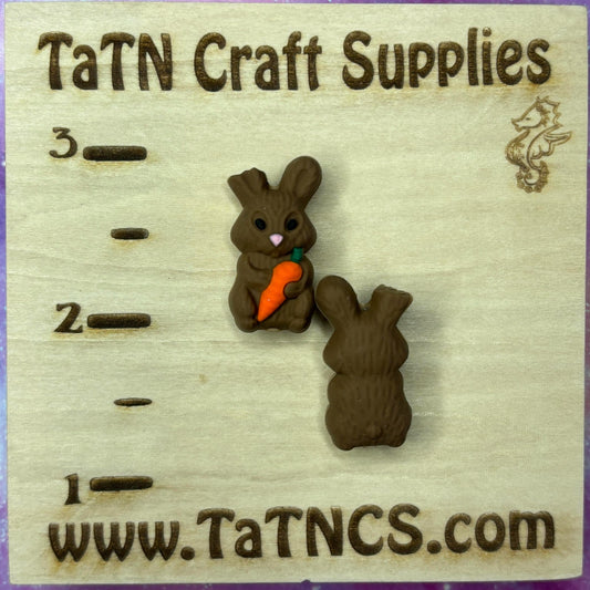 Holiday Easter Bunny 3D Silicone Focal 0153