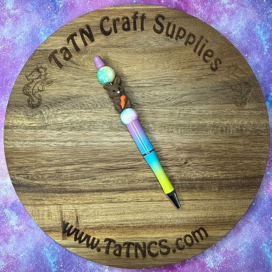 Holiday Easter Bunny 3D Silicone Focal 0153