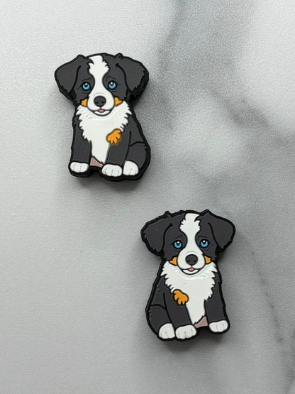 0035 - Animal - Dog - Australian Shepherd Silicone Focal