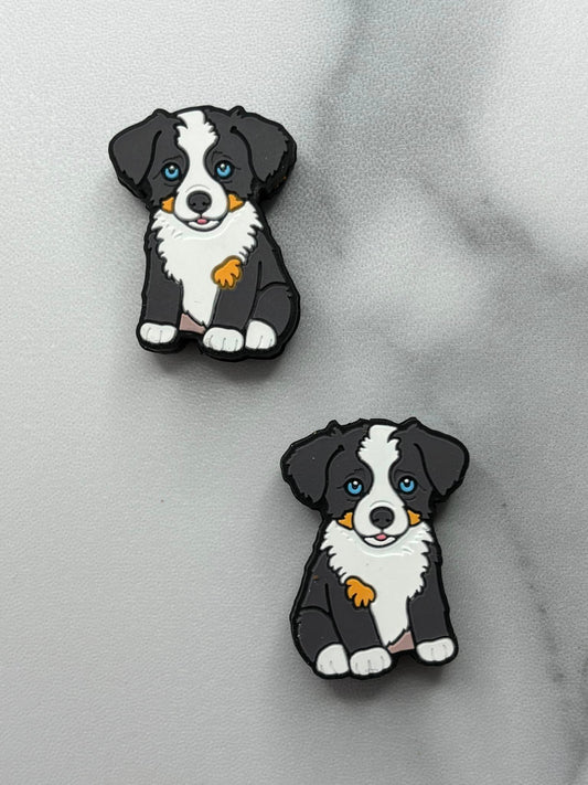 0035 - Animal - Dog - Australian Shepherd Silicone Focal
