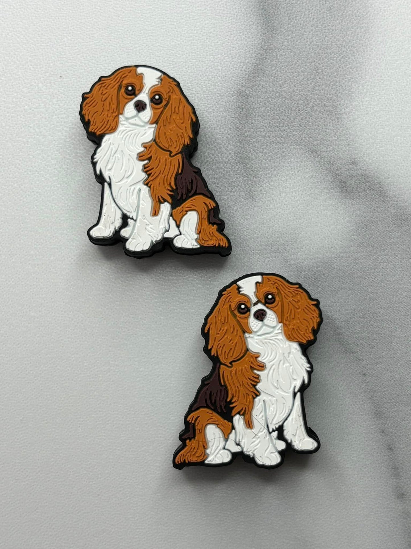 0042 - Animal - Dog - Cavalier King Charles Spaniel Silicone Focal