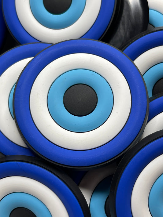 RDBogg Round Evil Eye Bag Charm - PVC