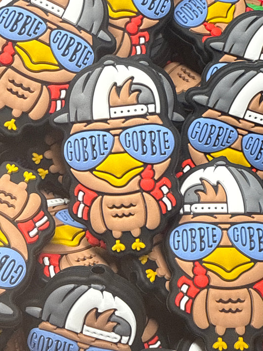 Turkey Boy Gobble Silicone Focal - Public Collab with Chez Molds